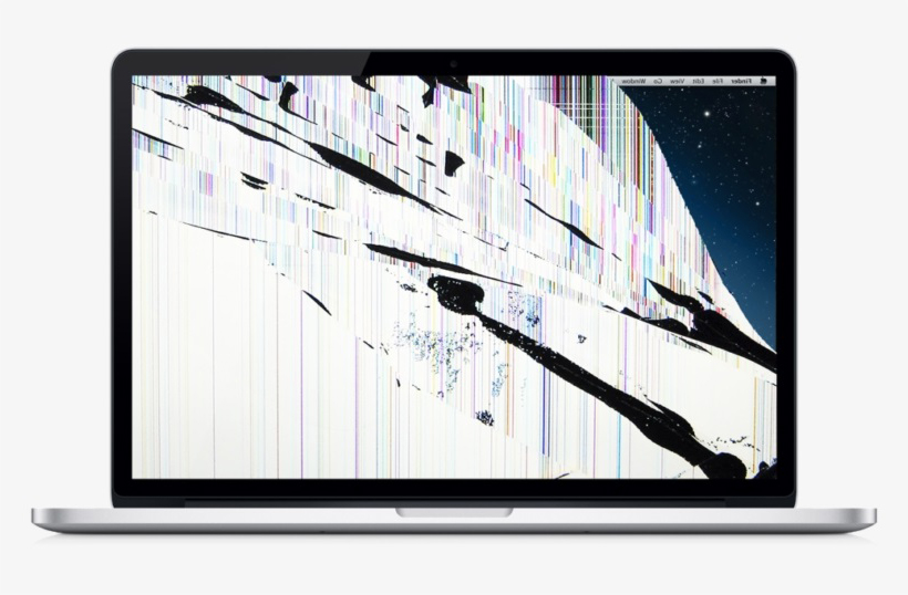 replace cracked macbook screen in nyc